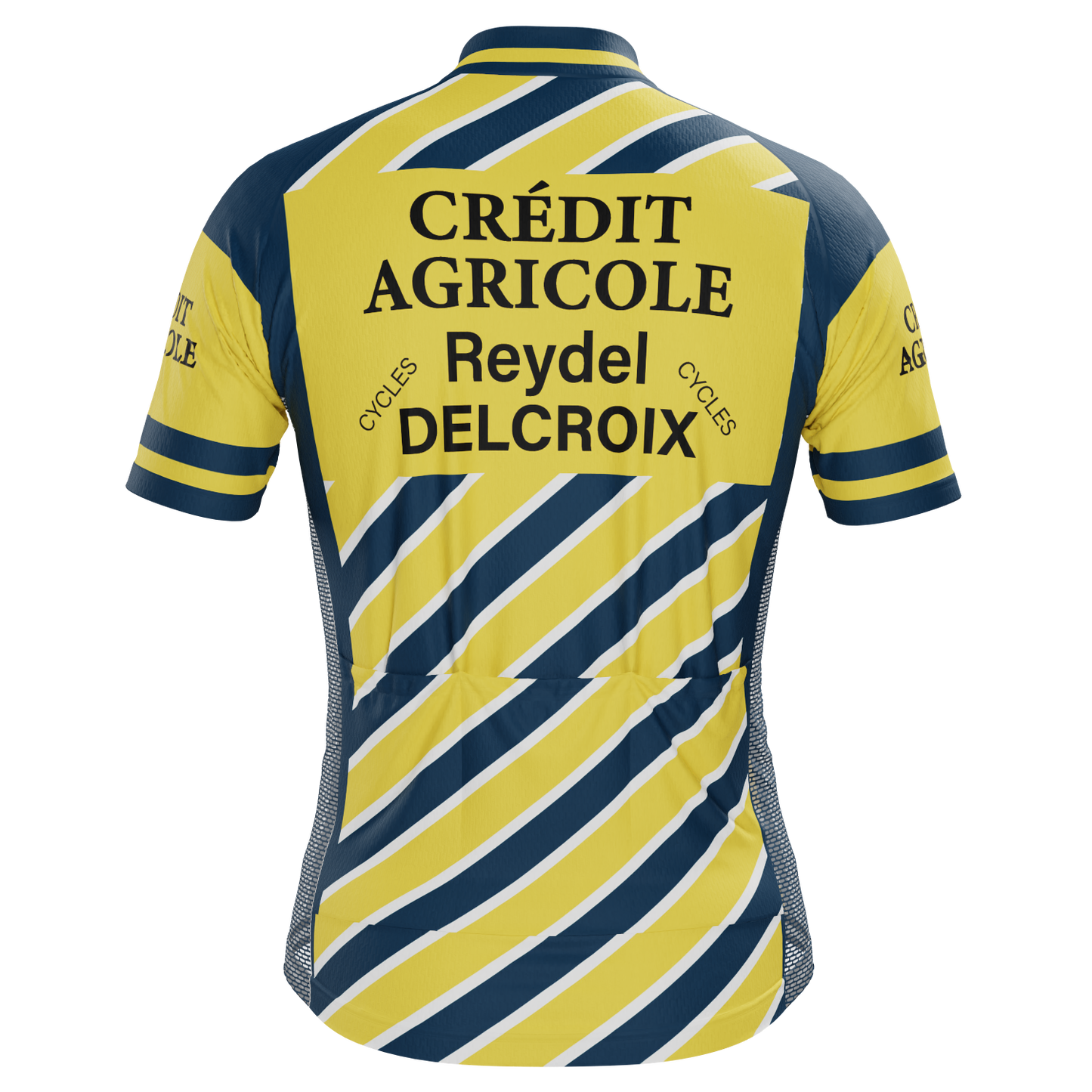 Men's Banque Retro Short Sleeve Cycling Jersey