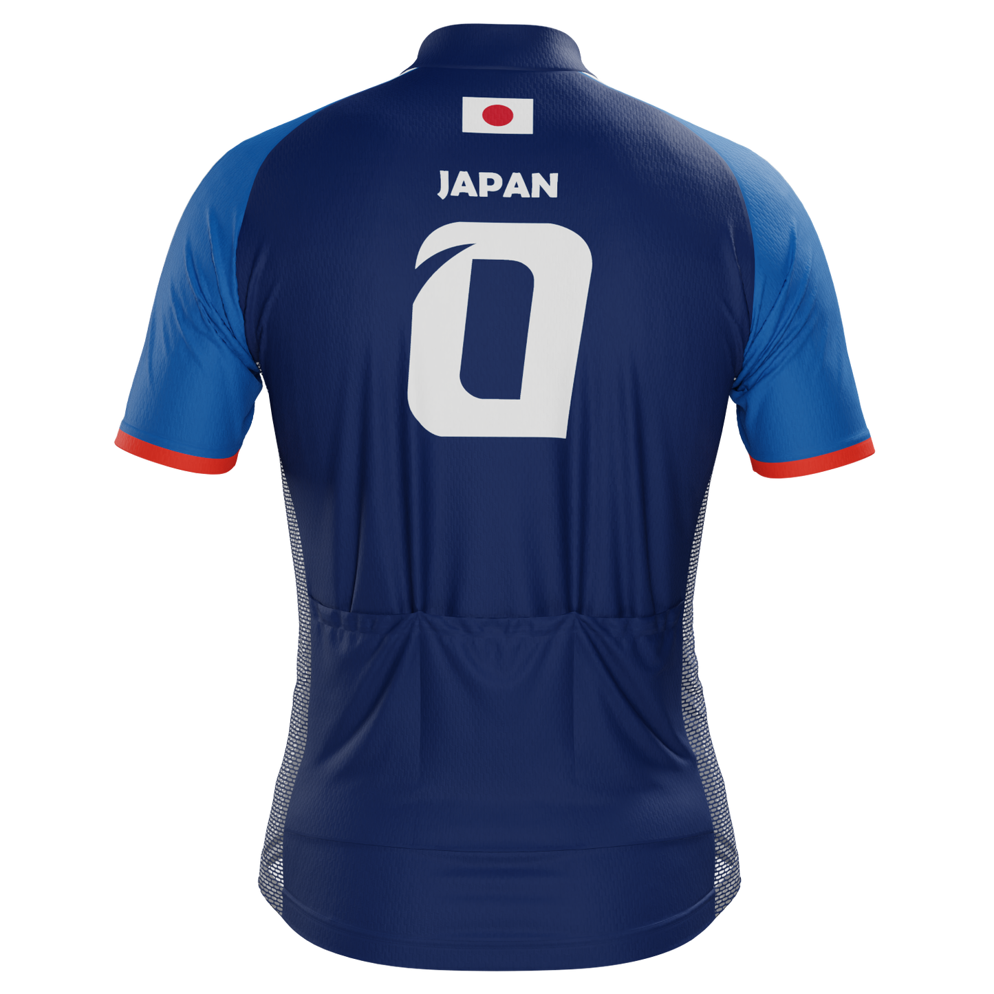 Men's Japan Soccer Short Sleeve Cycling Jersey