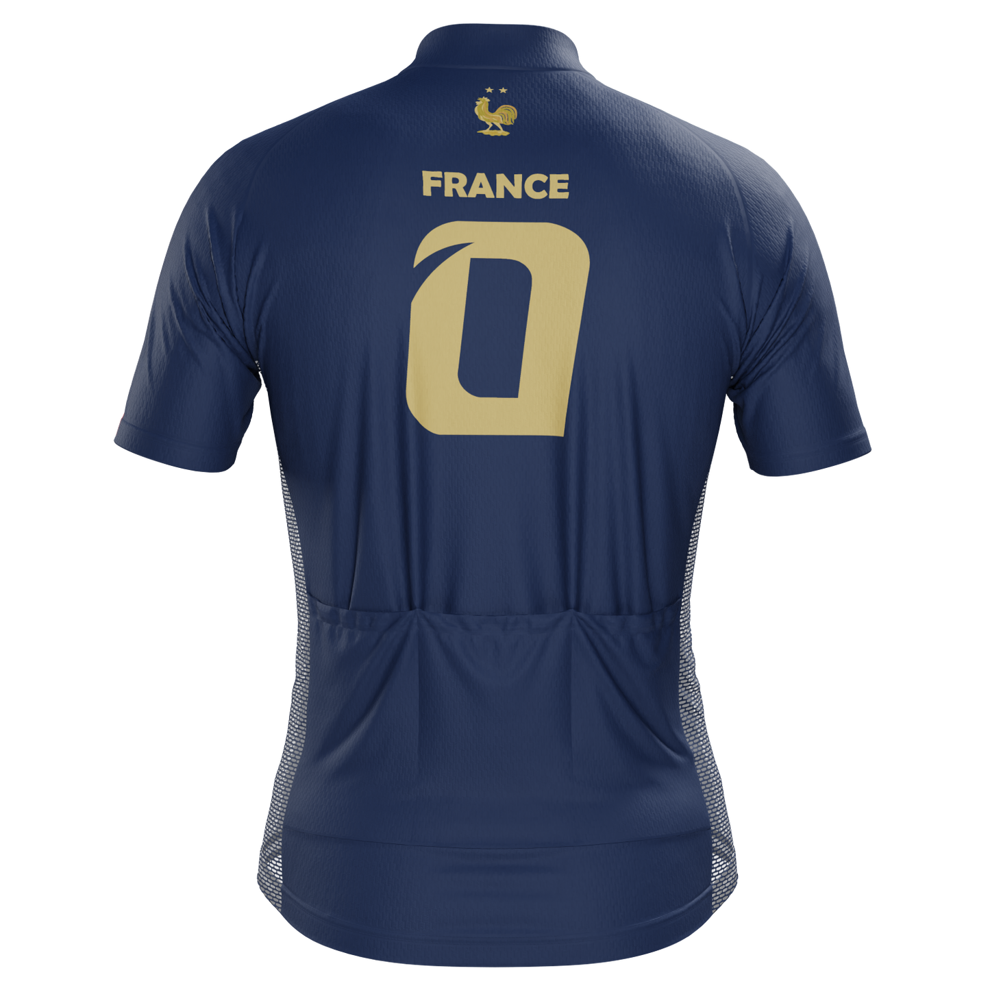 Men's France Soccer Short Sleeve Cycling Jersey