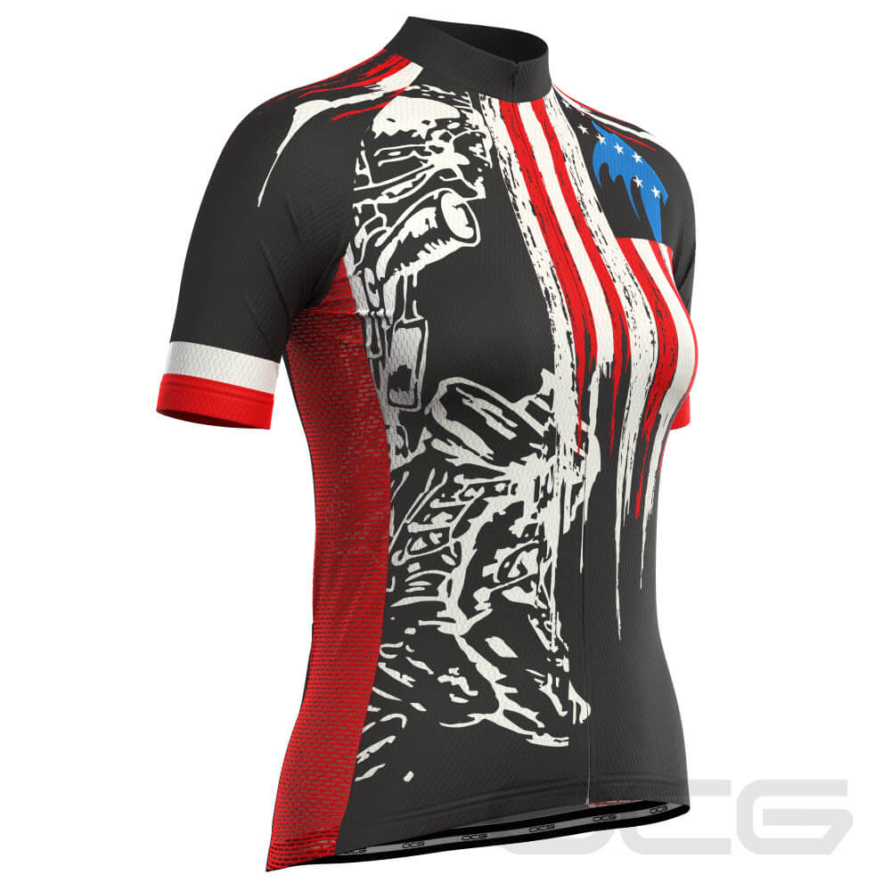 Women's Honor the Fallen Short Sleeve Cycling Jersey