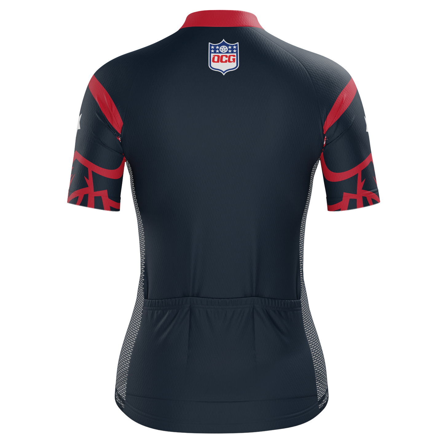 Women's Houston Football Short Sleeve Cycling Jersey