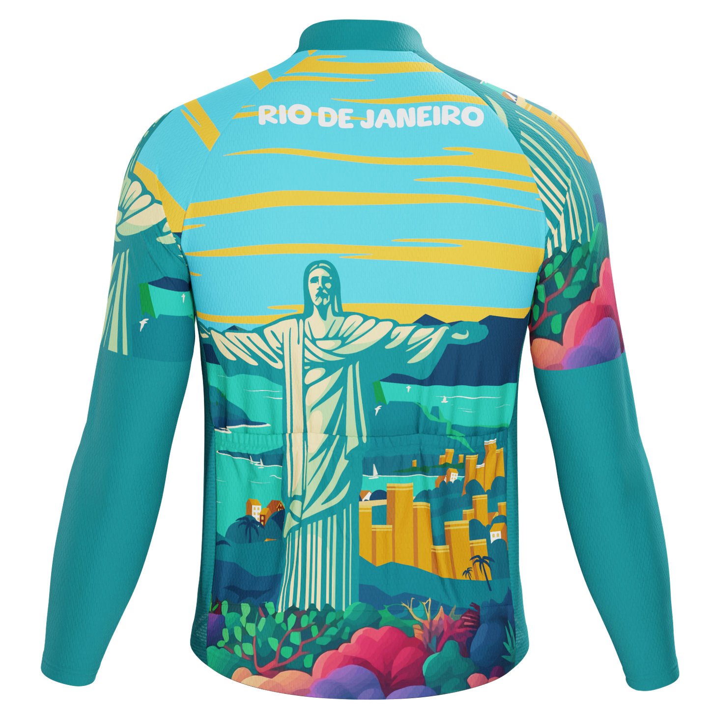 Men's Around The World - Rio de Janeiro Long Sleeve Cycling Jersey