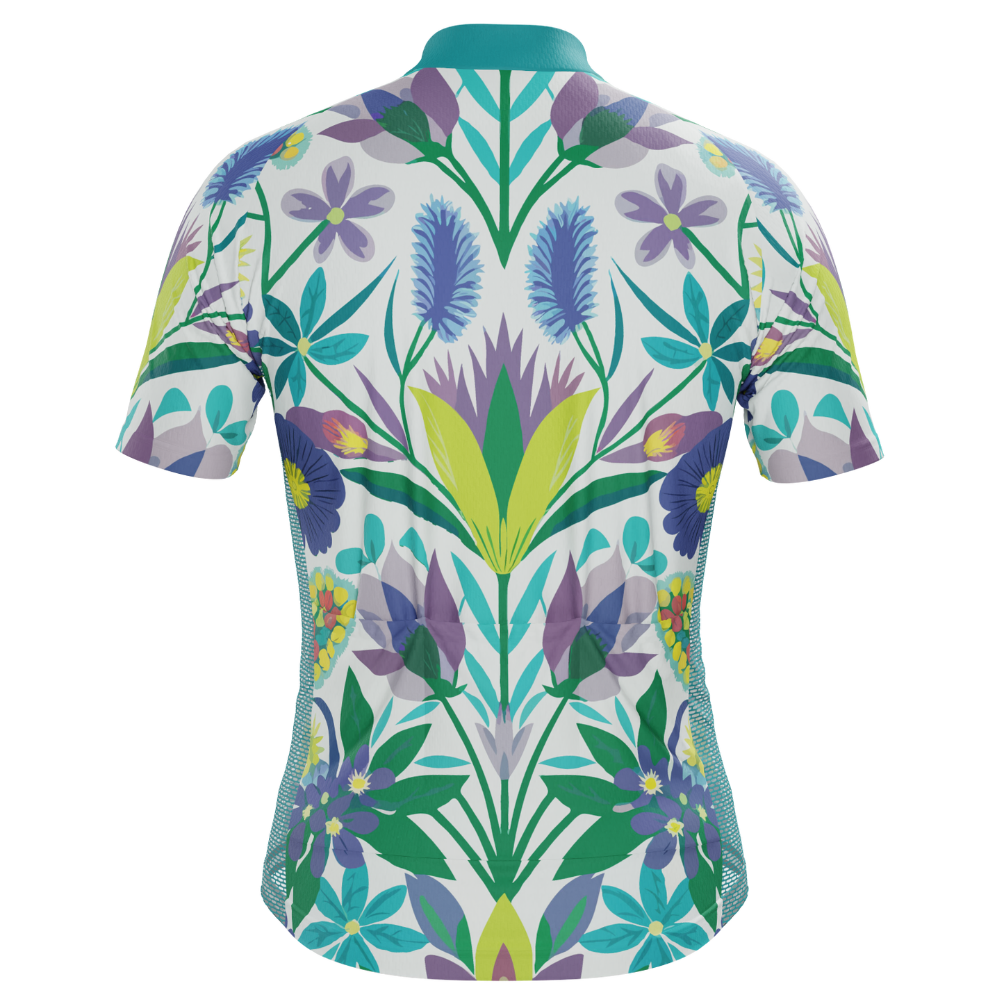Men's Flowers From Down Under Short Sleeve Cycling Jersey