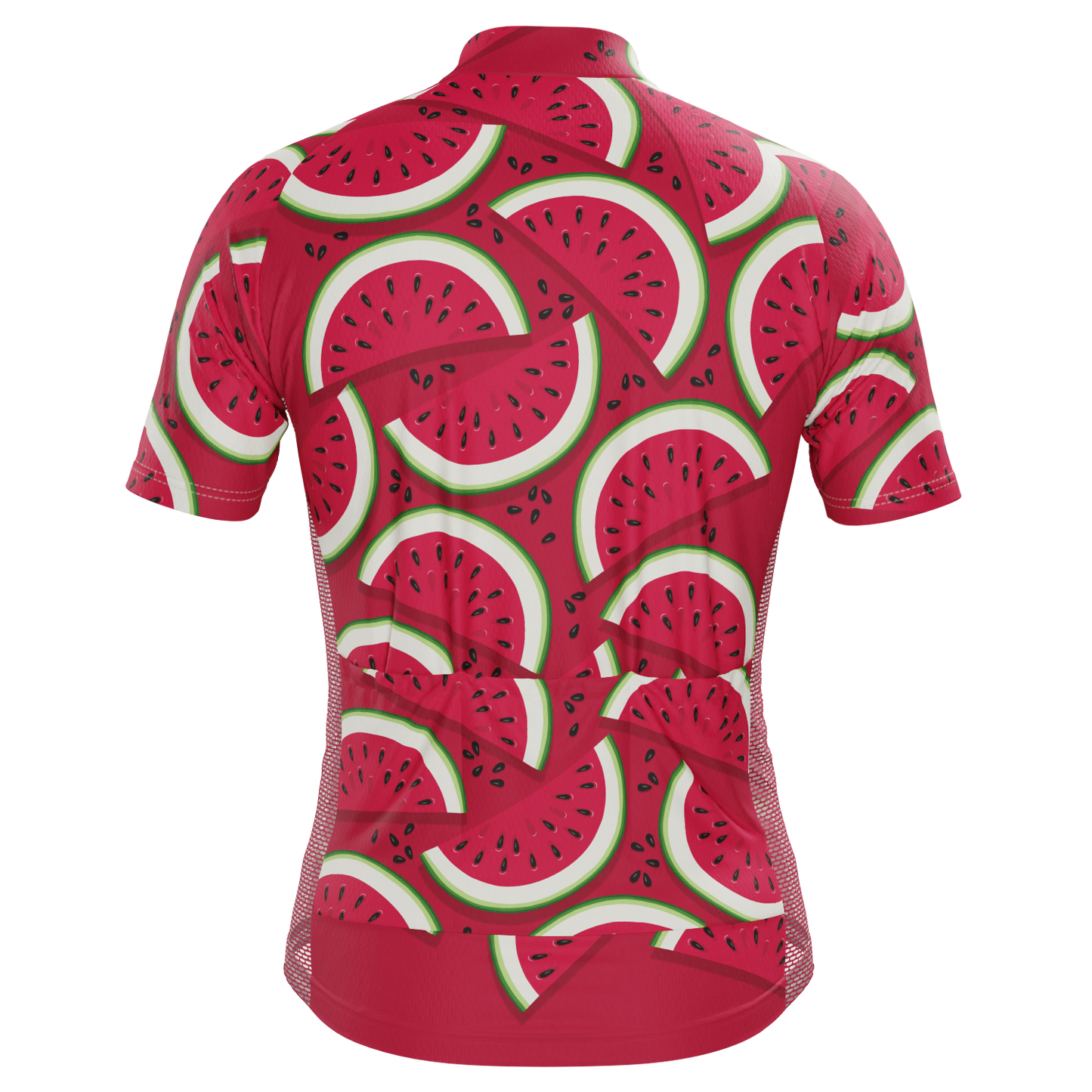 Men's Full Watermelon Fruity Short Sleeve Cycling Jersey