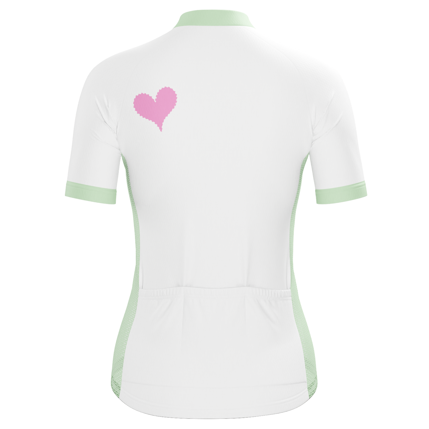 Women's Love & Hearts Short Sleeve Cycling Jersey