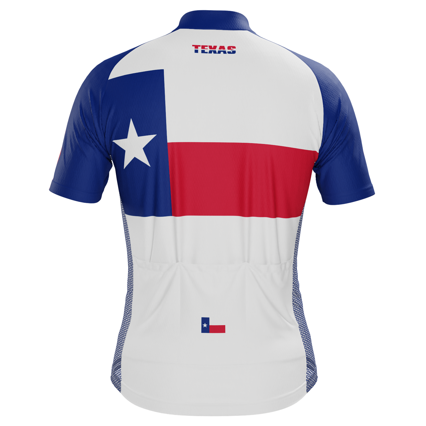 Men's Texas US State Icon Short Sleeve Cycling Jersey