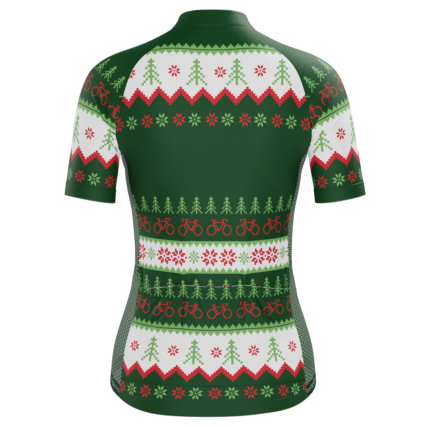 Women's All I Want For Christmas Short Sleeve Cycling Jersey