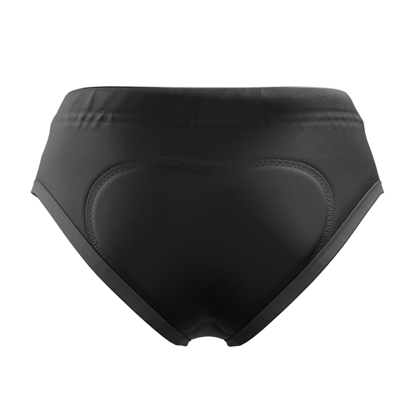 Women's Plain Gel Padded Cycling Underwear-Briefs