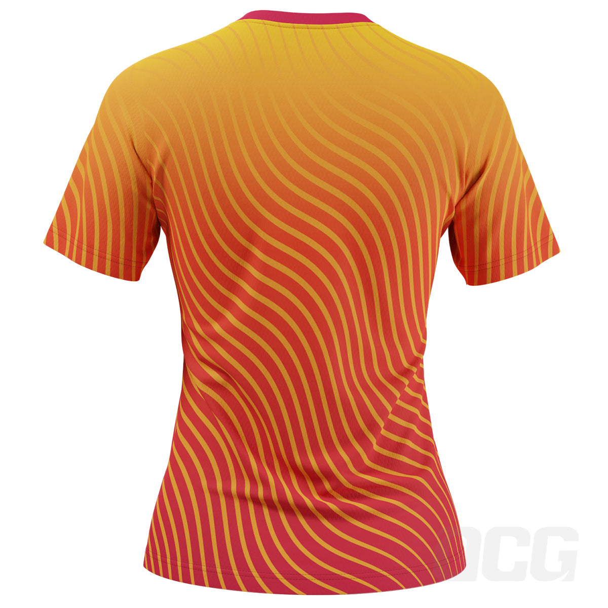 Women's Four Seasons Curvy Lines Short Sleeve Running Shirt