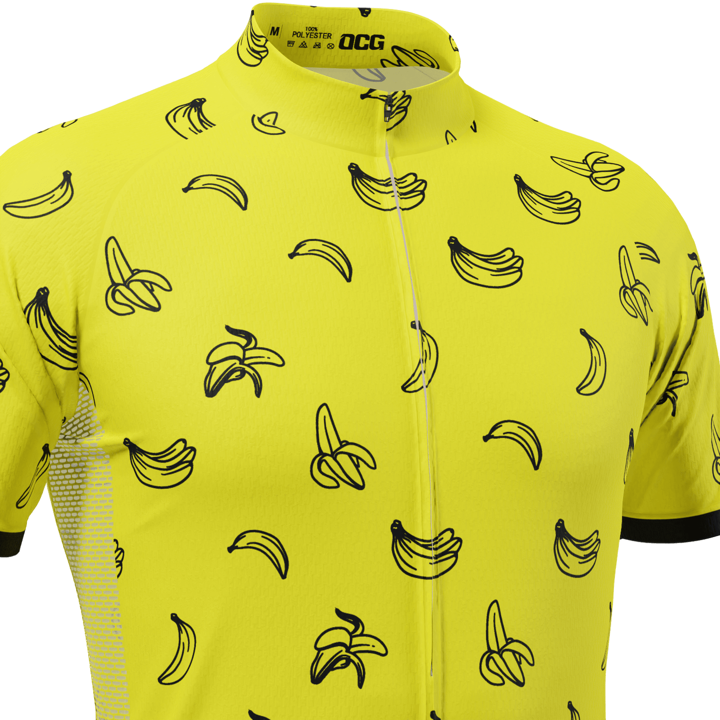 Men's Must Be Bananas Short Sleeve Cycling Jersey