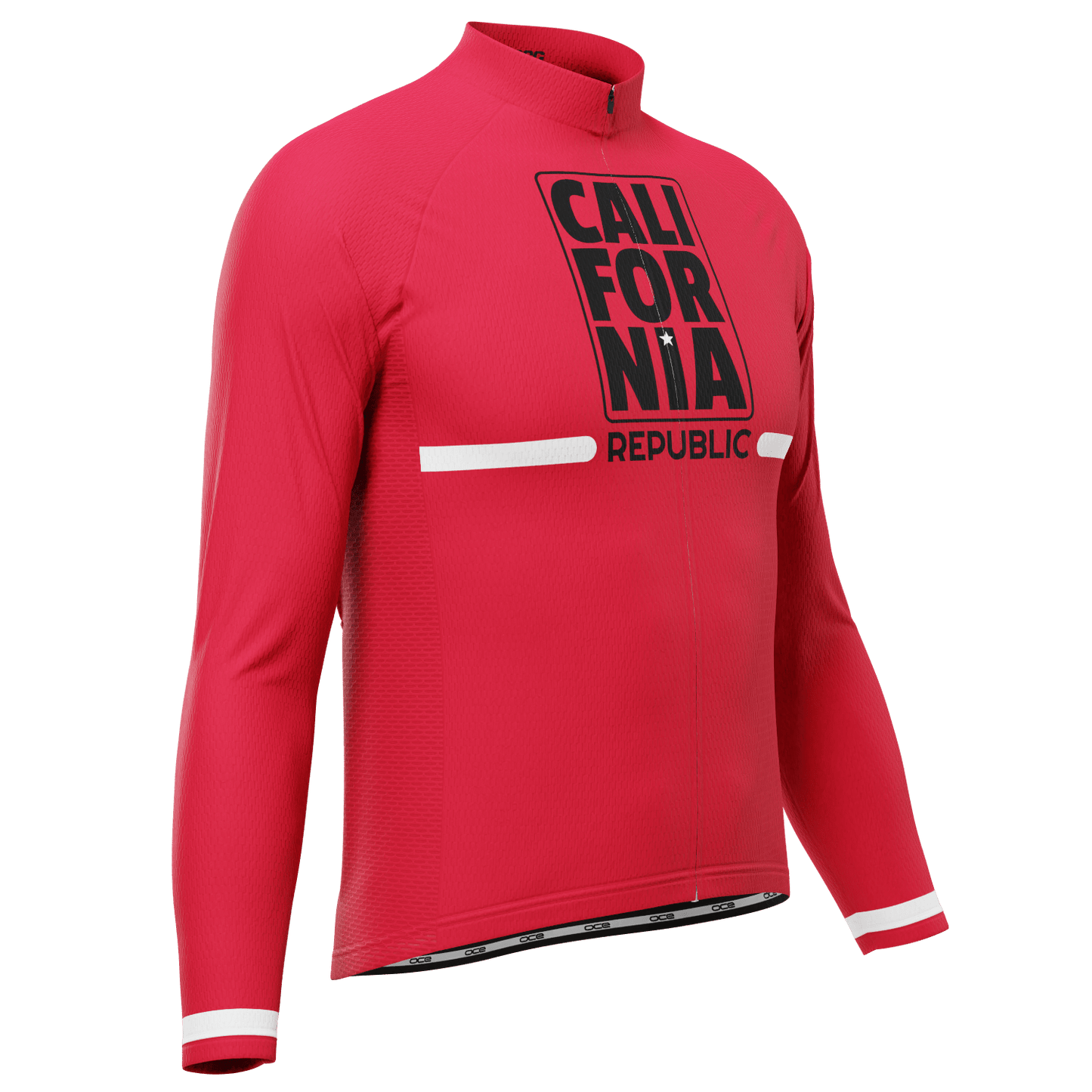 Men's California Republic Series 1 Long Sleeve Cycling Jersey