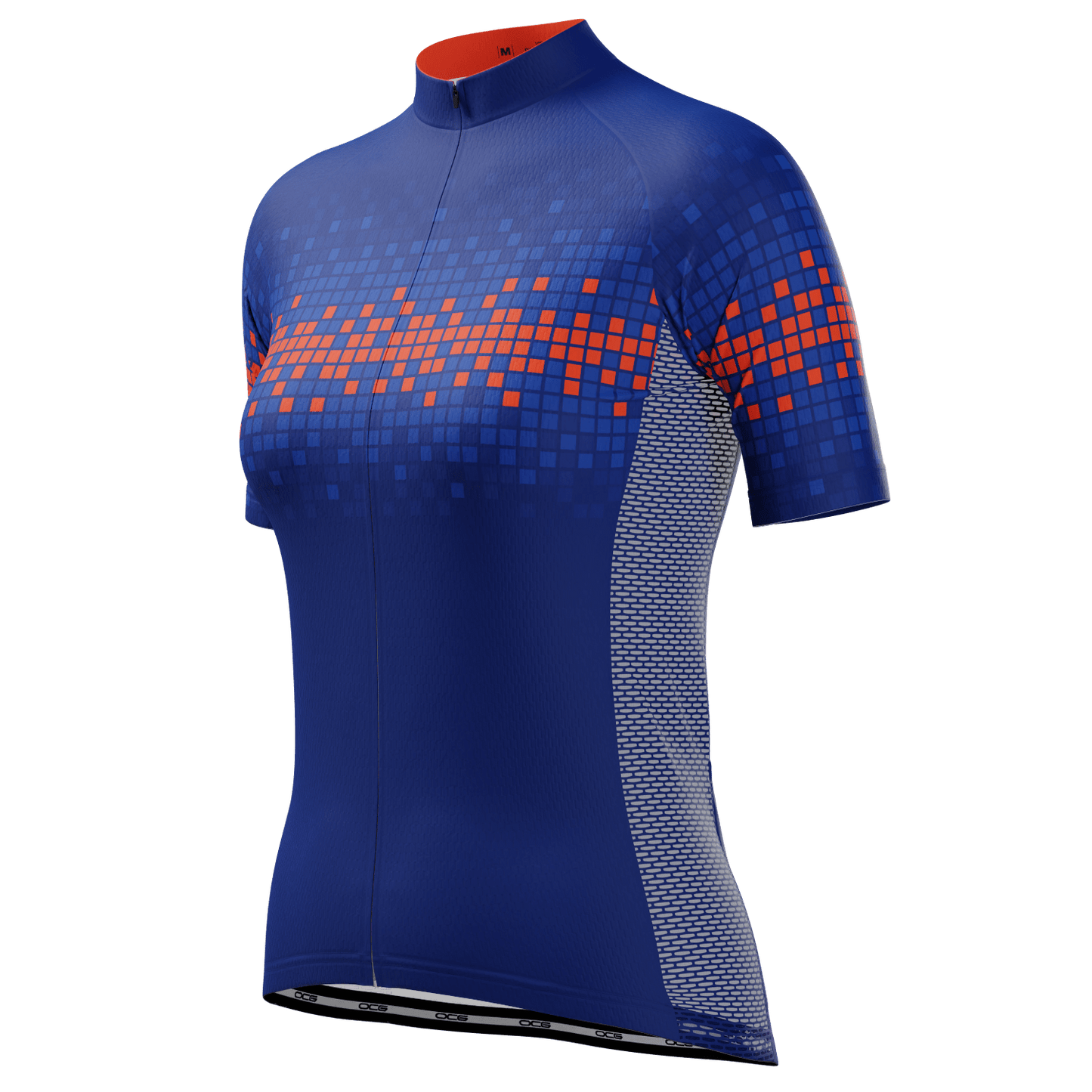 Women's Pixels Short Sleeve Cycling Jersey