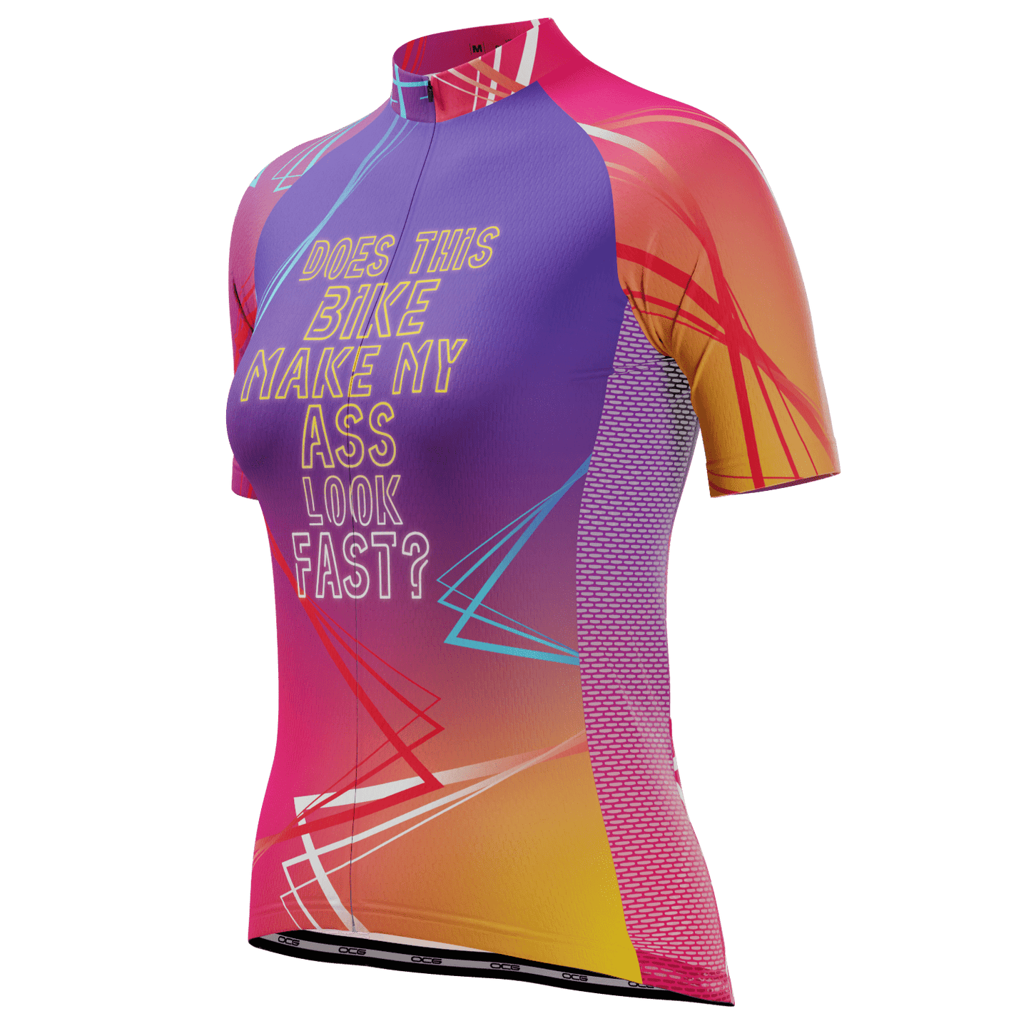 Women's Fast Ass Short Sleeve Cycling Jersey