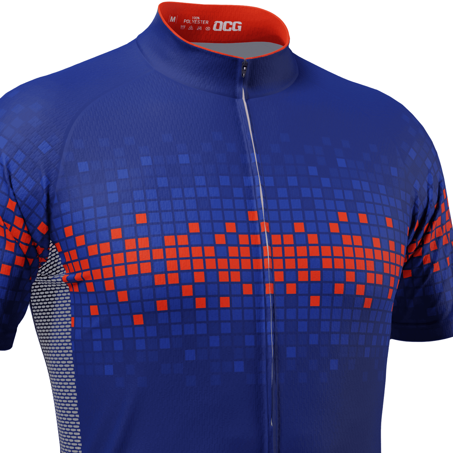 Men's Pixels Short Sleeve Cycling Jersey