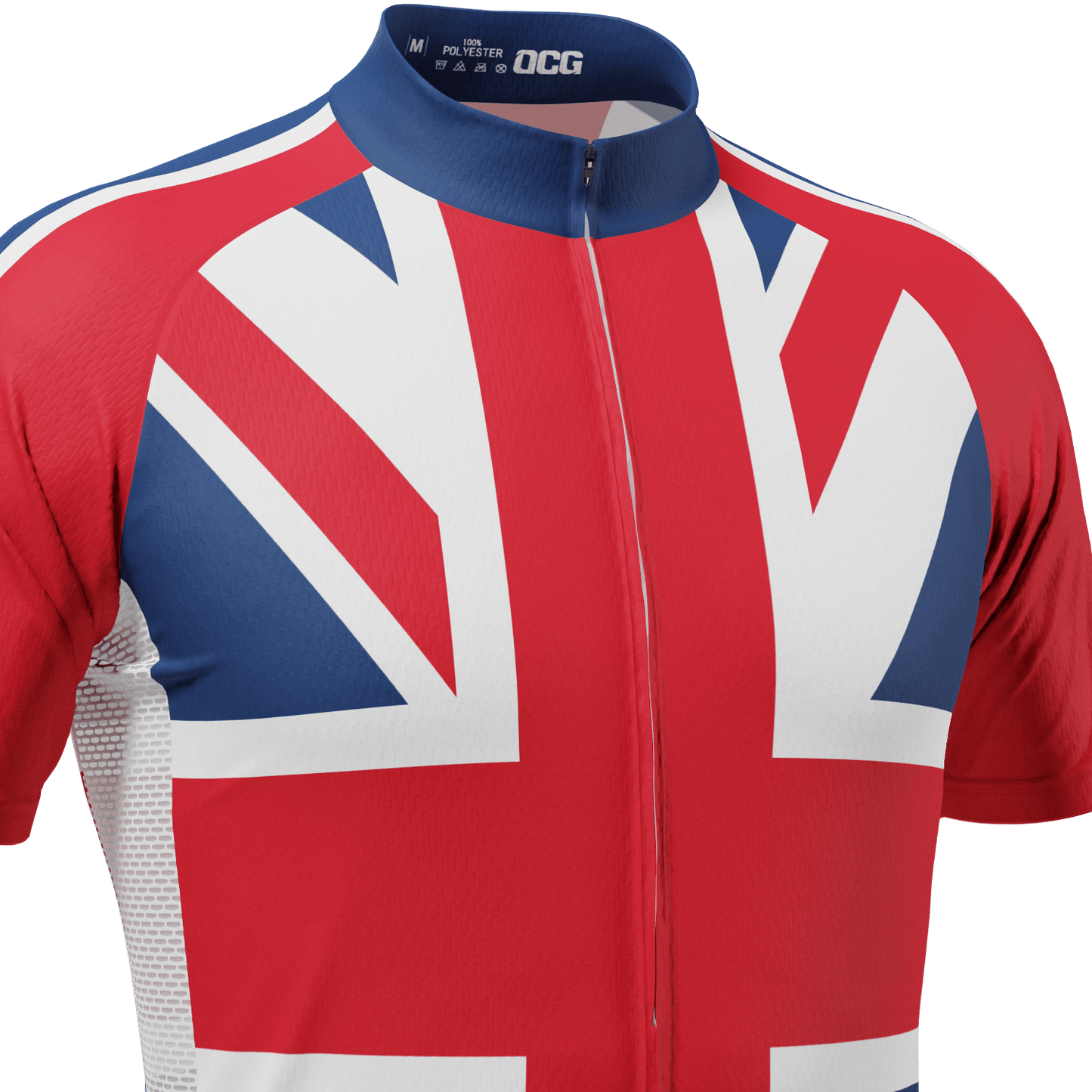 Men's Union Jack UK  Short Sleeve Cycling Jersey