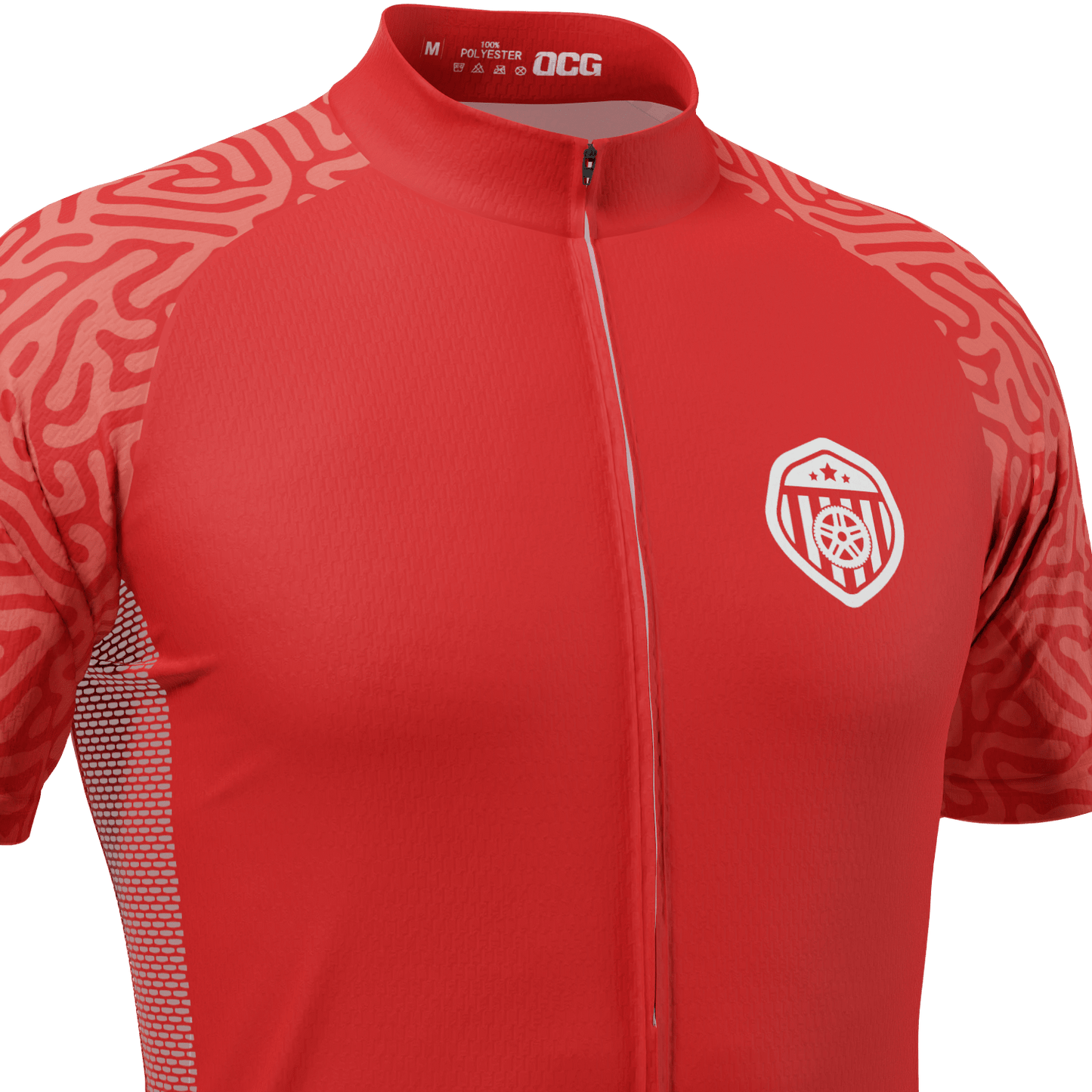 Men's Canada Soccer Short Sleeve Cycling Jersey