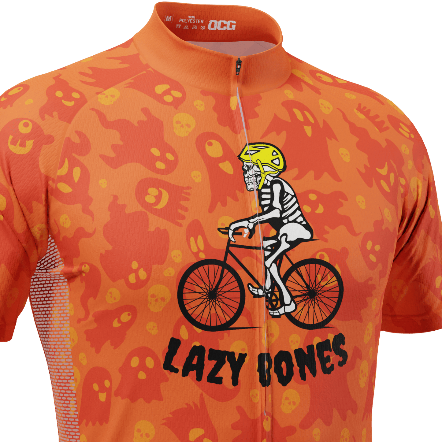 Men's Lazy Bones Short Sleeve Cycling Jersey