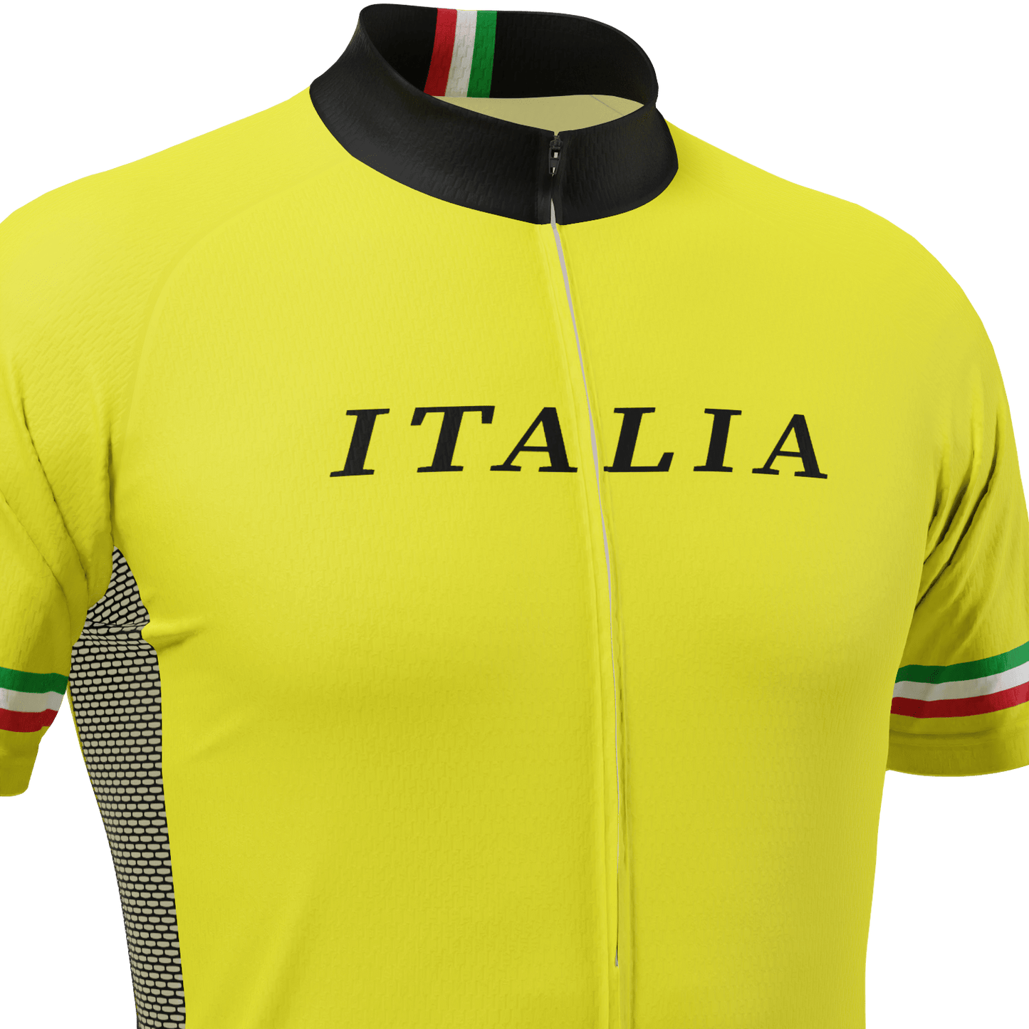 Men's High Viz Italia Short Sleeve Cycling Jersey