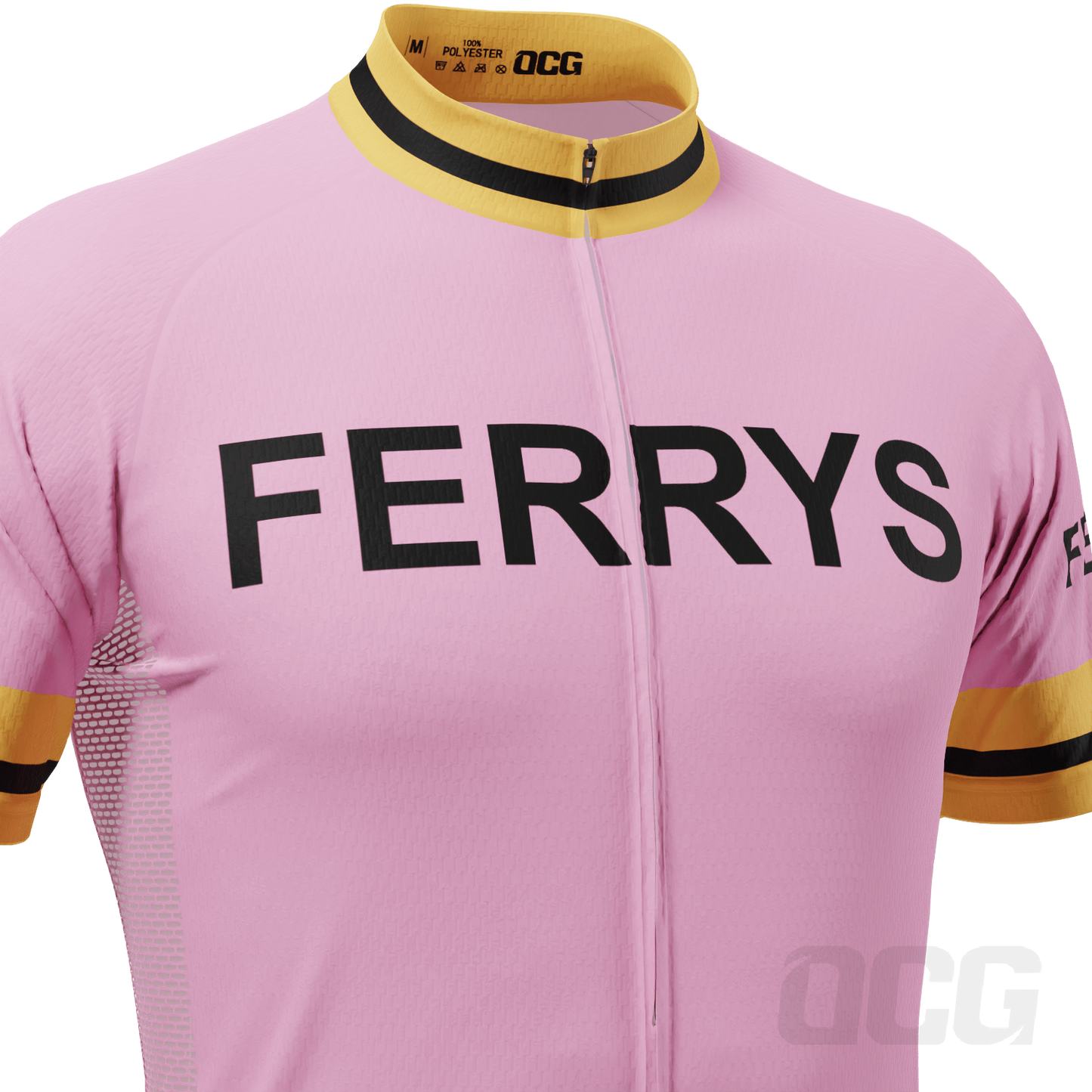 Men's Retro Ferrys 1960's Short Sleeve Cycling Jersey