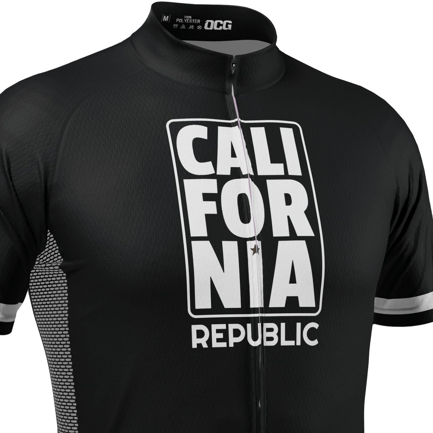 Men's California Republic Series 1 Short Sleeve Cycling Jersey
