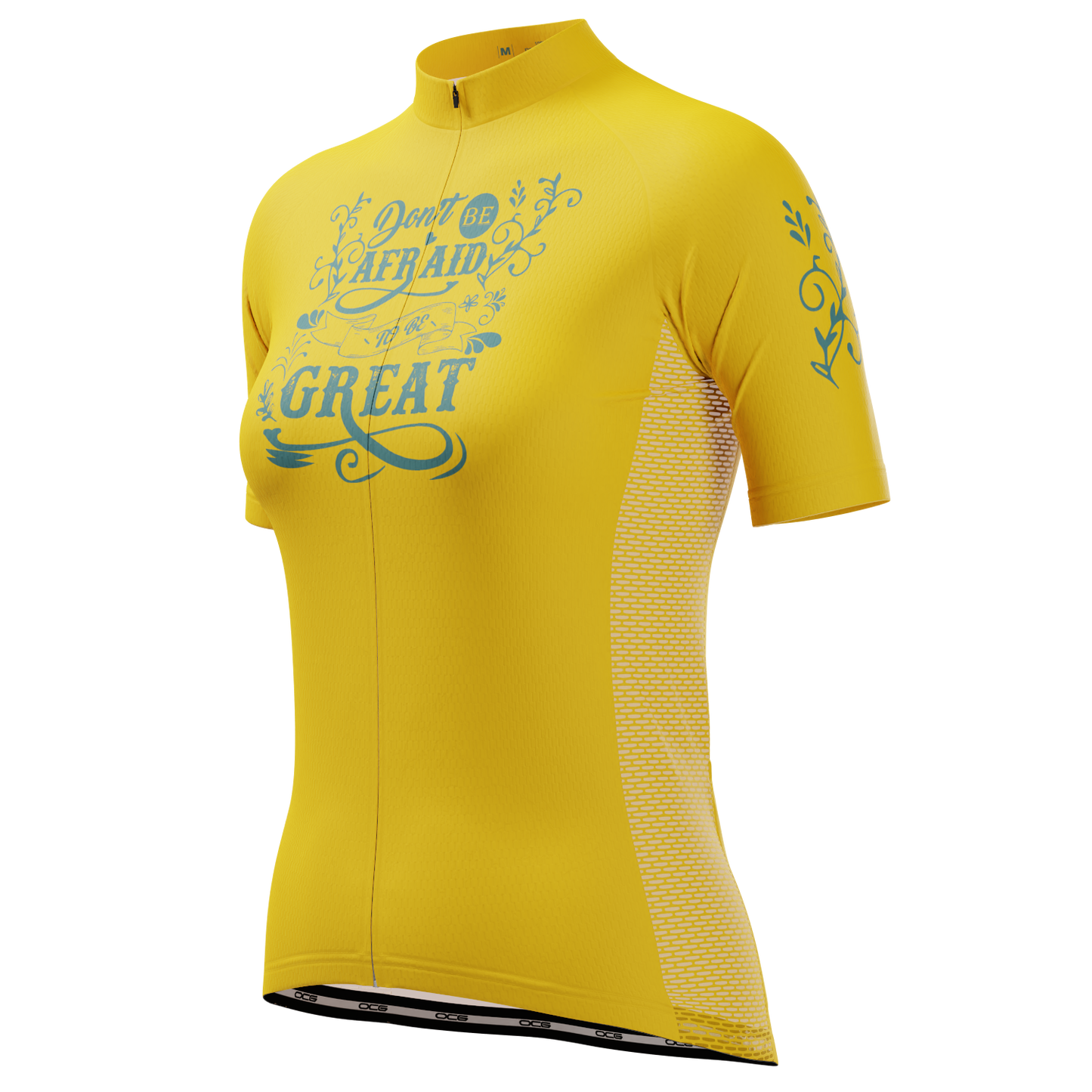 Women's Don't Be Afraid To Be Great Short Sleeve Cycling Jersey