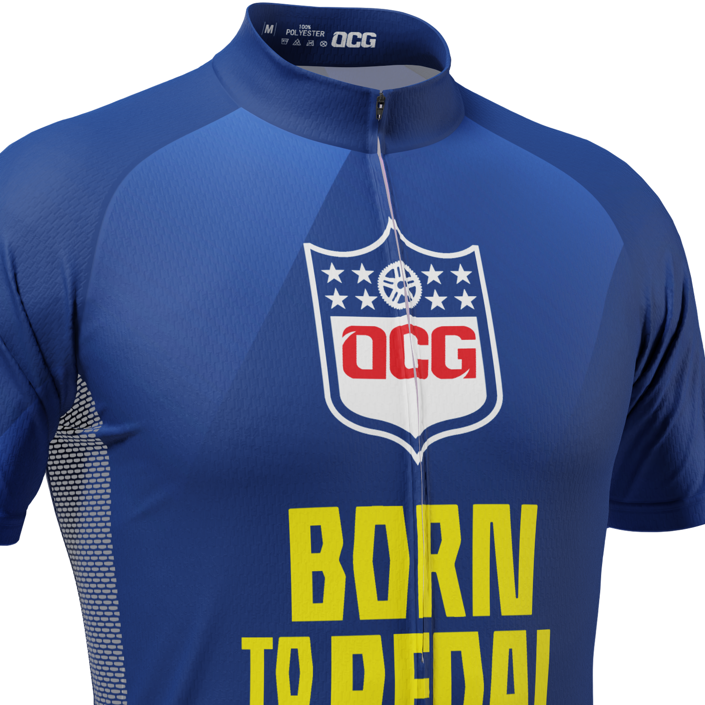Men's Born To Pedal Short Sleeve Cycling Jersey