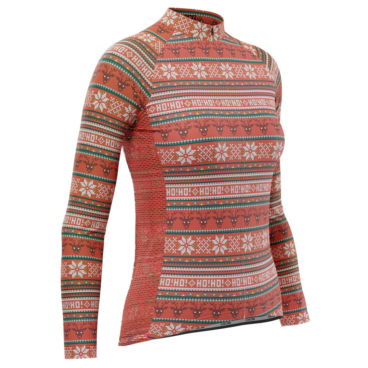 Women's Navidad Long Sleeve Cycling Jersey