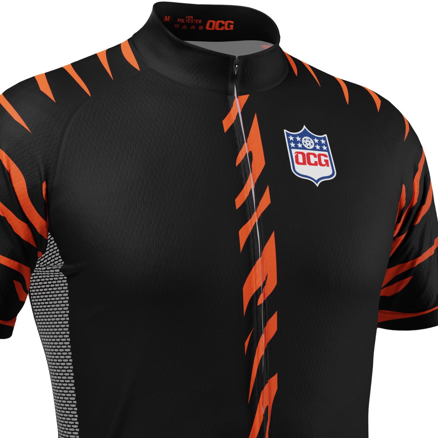Men's Cincinnati Football Short Sleeve Cycling Jersey