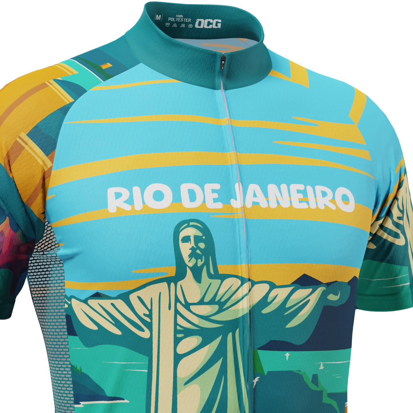 Men's Around The World - Rio de Janeiro Short Sleeve Cycling Jersey