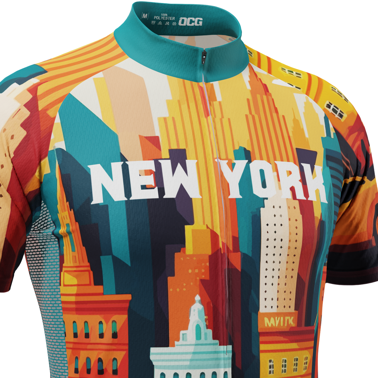 Men's Around The World - New York Short Sleeve Cycling Jersey