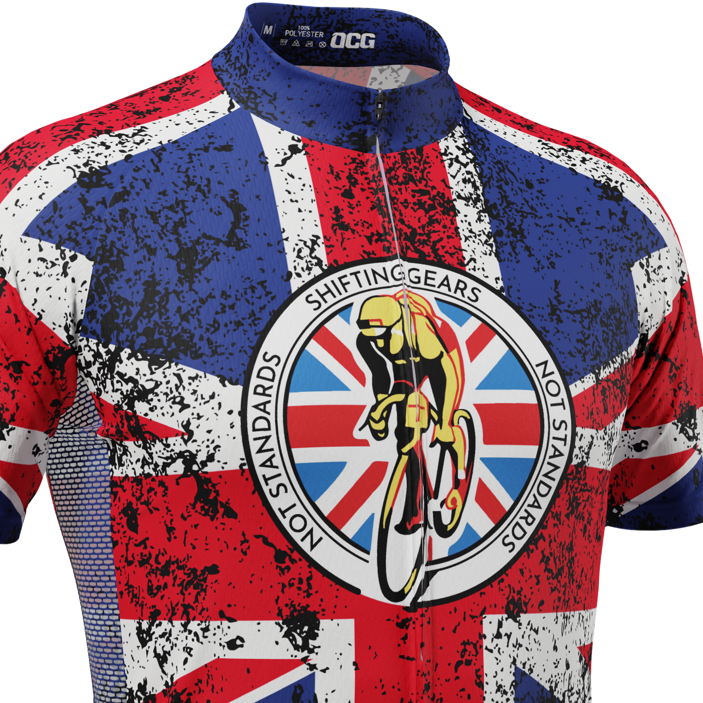 Men's  Shifting Gears Not Standards Short Sleeve Cycling Jersey