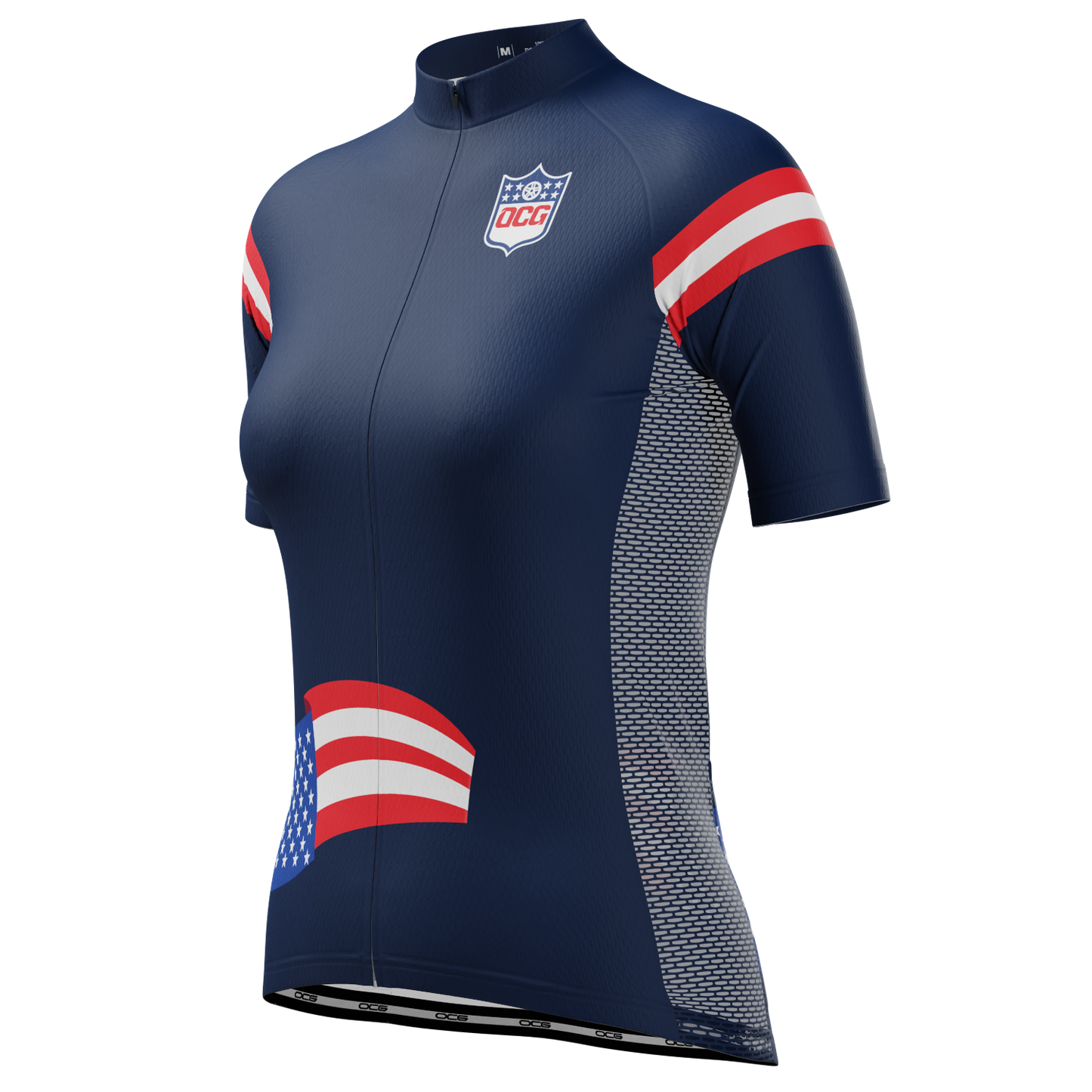 Women's New England Football Short Sleeve Cycling Jersey