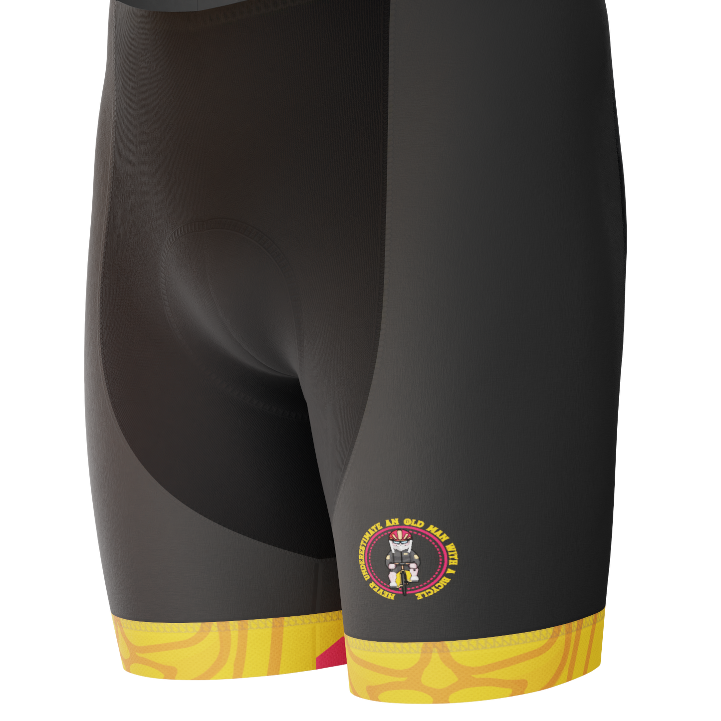 Men's Never Underestimate an Old Man 2 Piece Cycling Kit