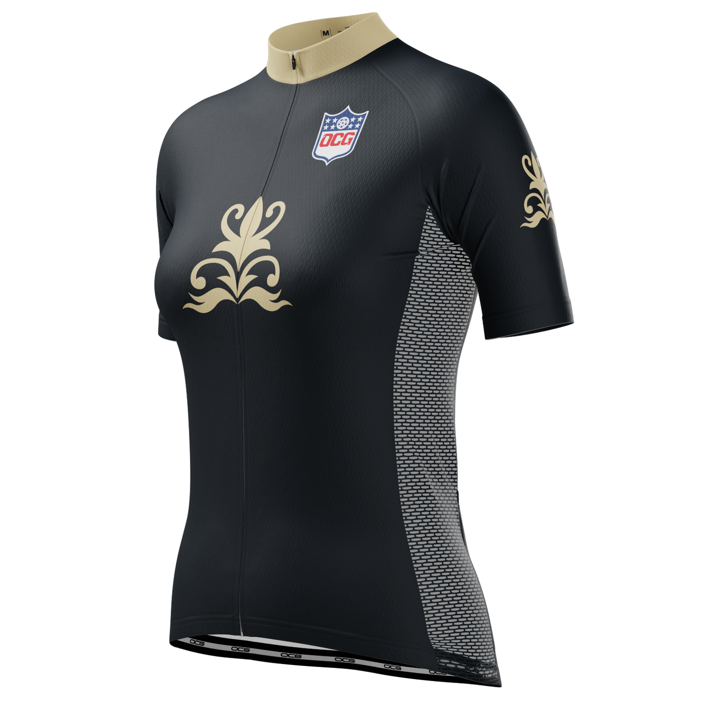 Women's New Orleans Football Short Sleeve Cycling Jersey