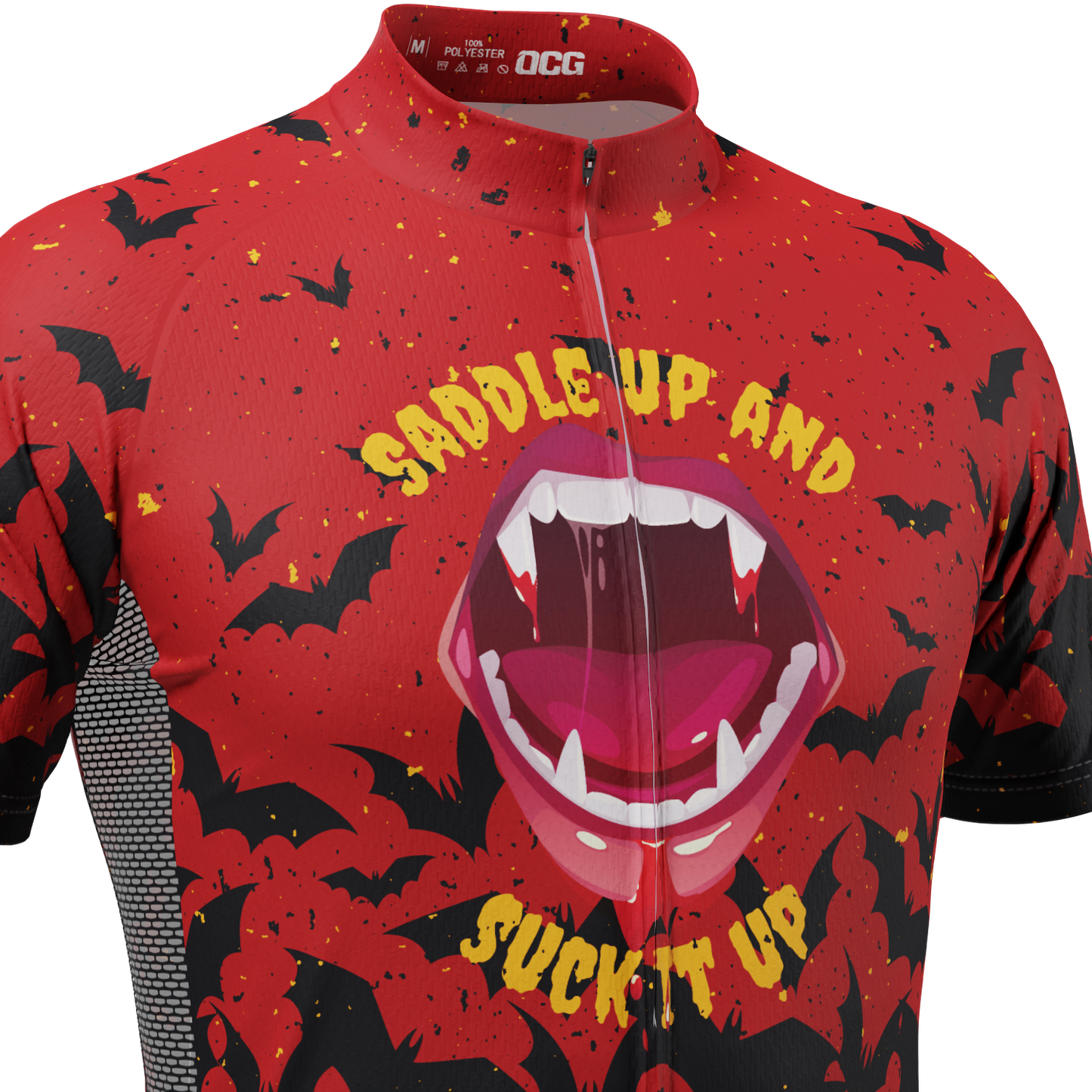 Men's Dracula Short Sleeve Cycling Jersey