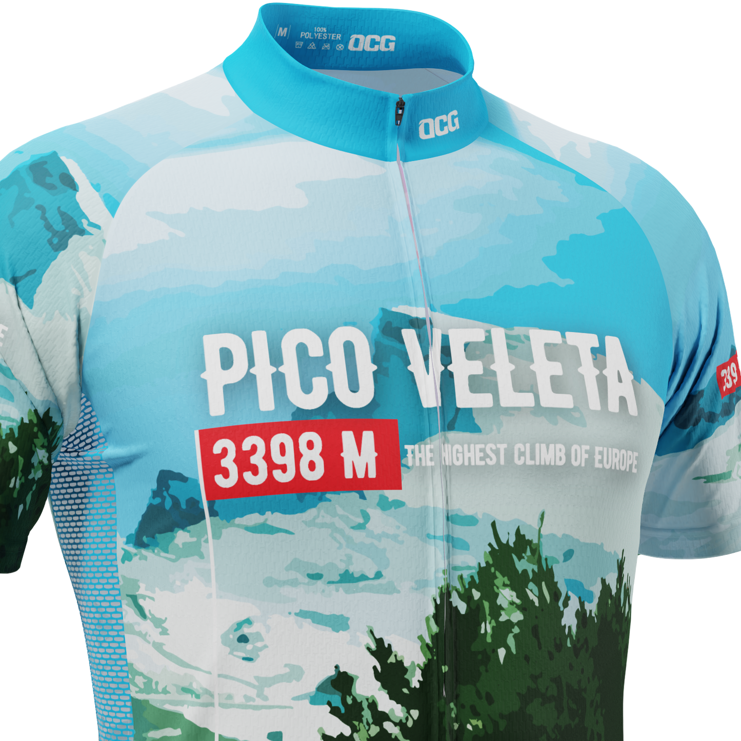 Men's  Pico Veleta Epic Climbs  Short Sleeve Cycling Jersey