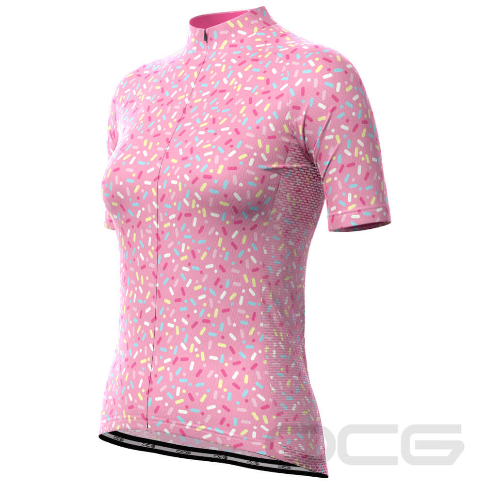 Women's Candy Makes Me Happy Short Sleeve Cycling Jersey