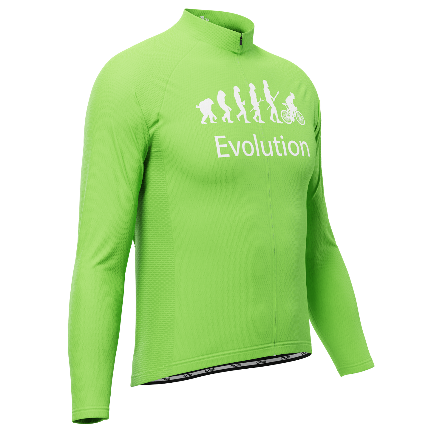 Men's Evolution of Man Long Sleeve Cycling Jersey