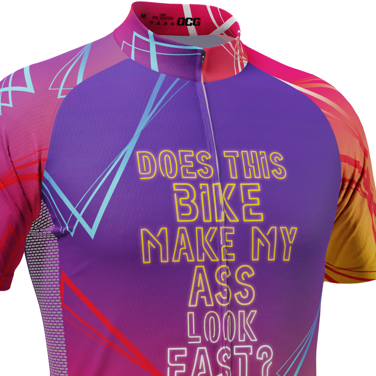 Men's Fast Ass Short Sleeve Cycling Jersey
