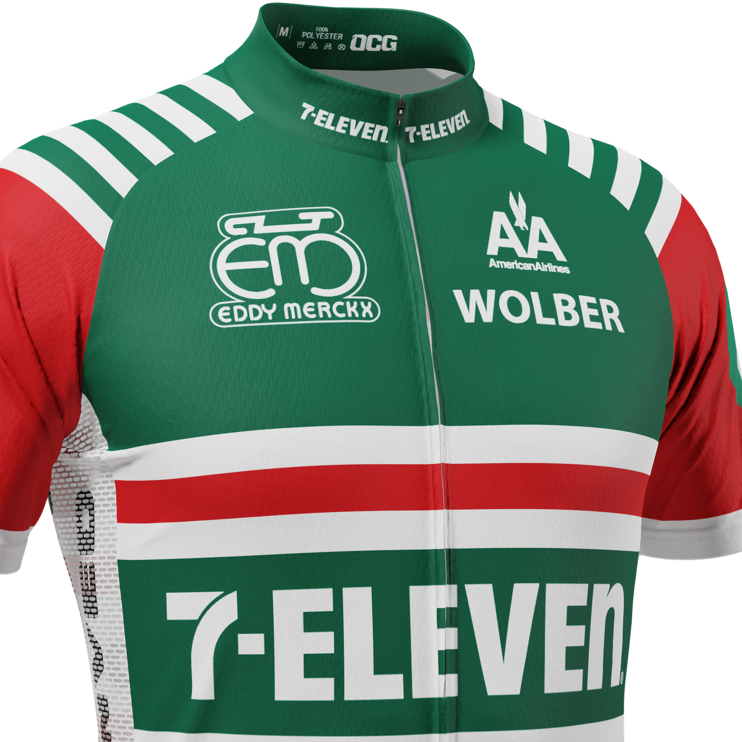 Men's Seven El Team Retro Short Sleeve Cycling Jersey