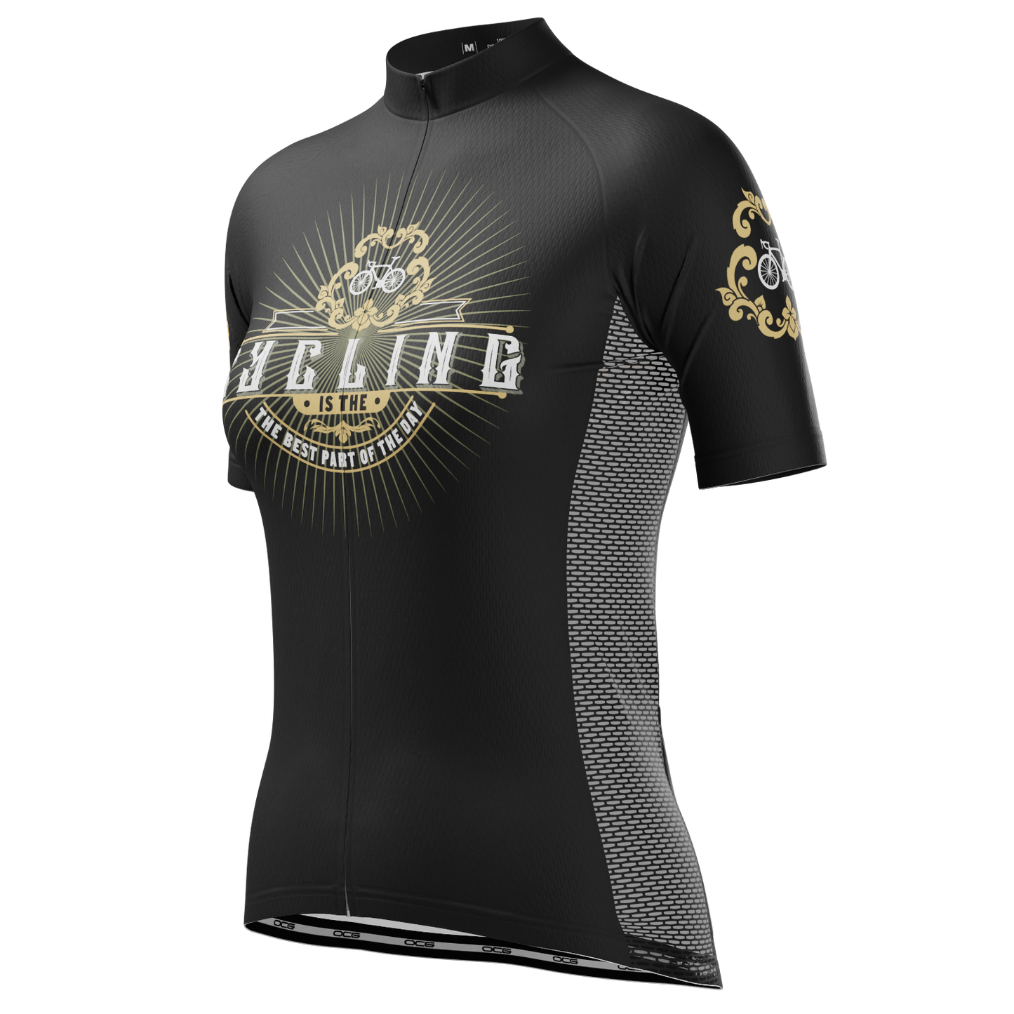 Women's Cycling Is The Best Part Of The Day Short Sleeve Cycling Jersey