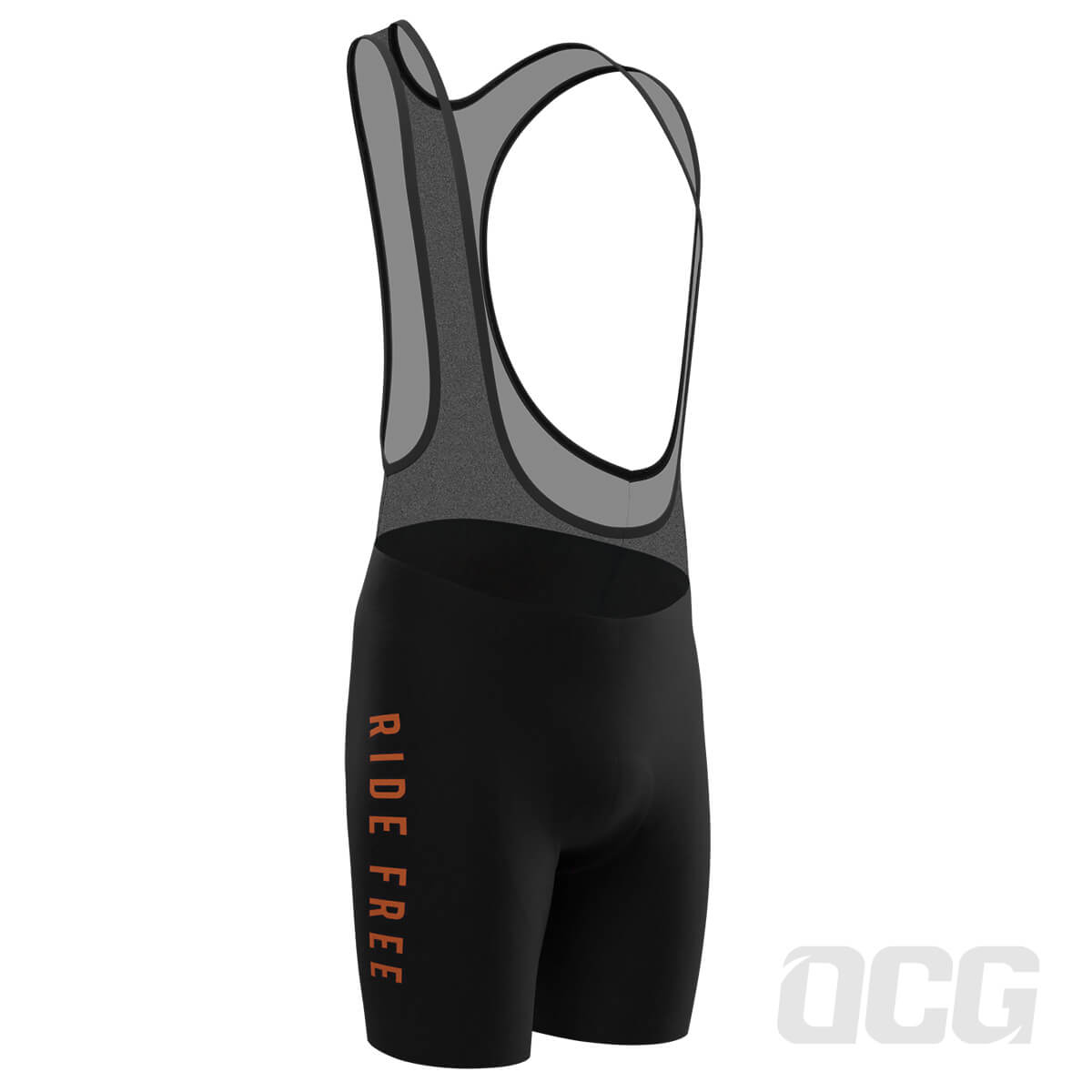 Men's Ride Free Sunset Gel Padded Cycling Bib