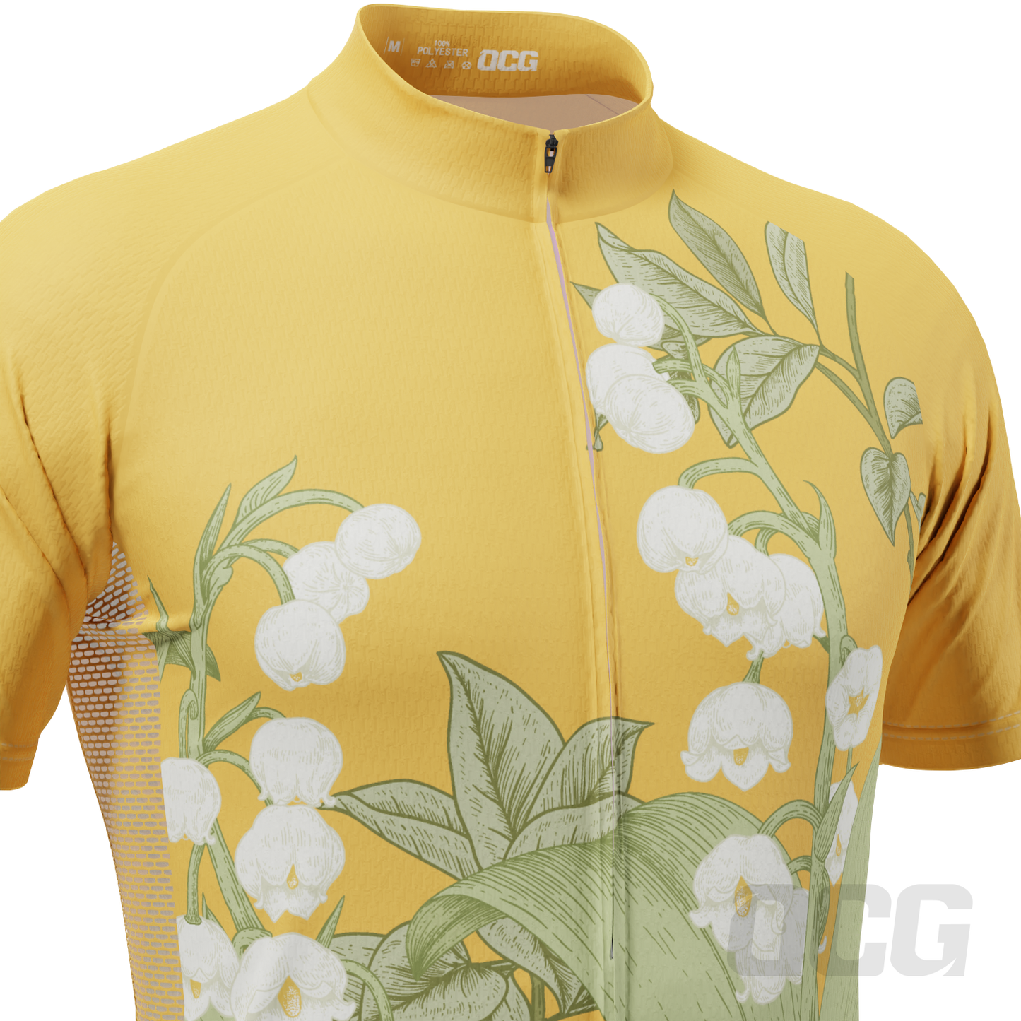 Men's Foliage Short Sleeve Cycling Jersey