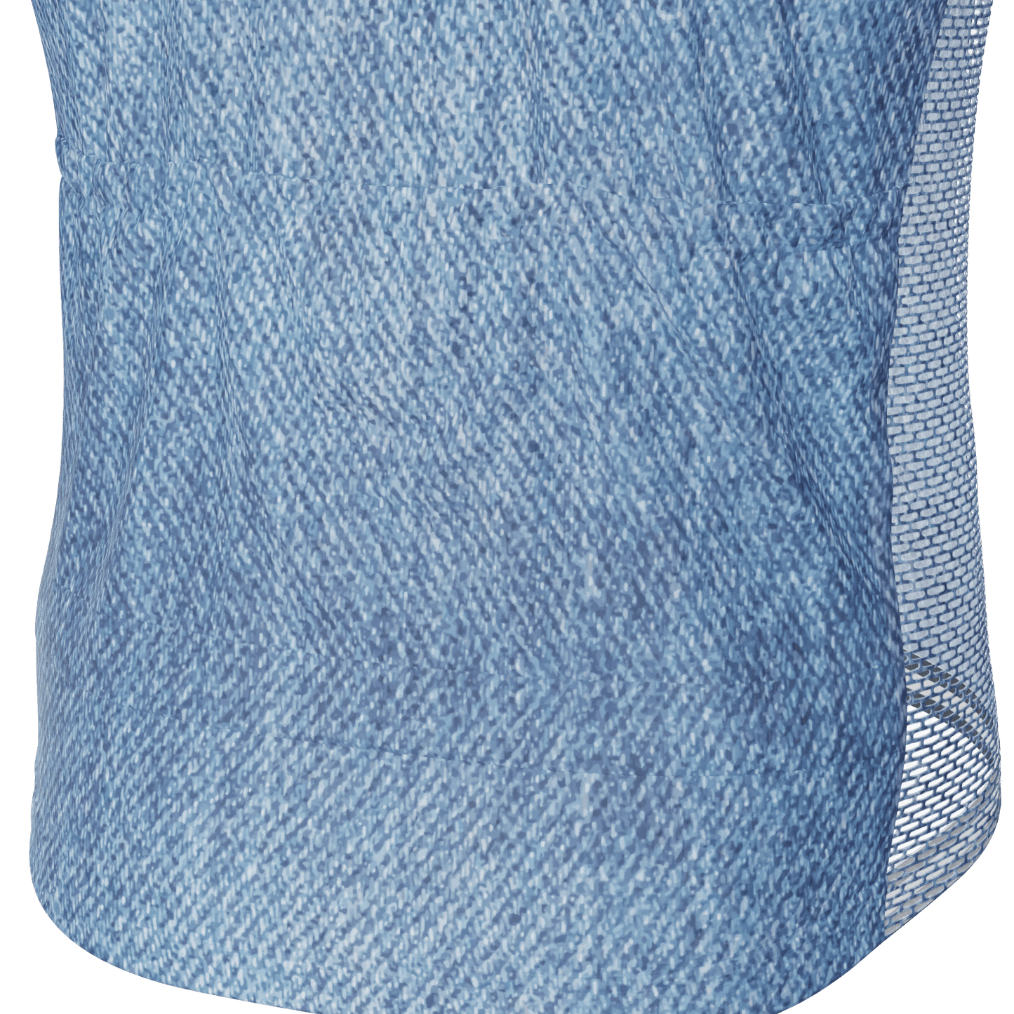 Men's Denim Short Sleeve 2 Piece Cycling Kit