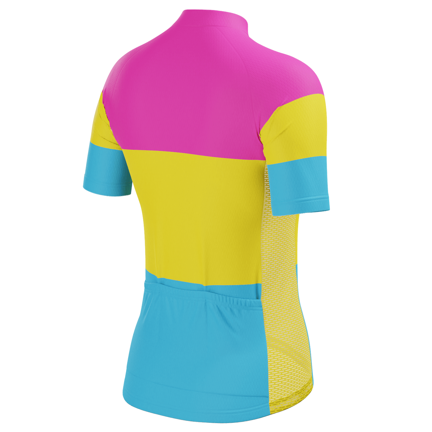 Women's LGBT Pansexual Pride Short Sleeve Cycling Jersey