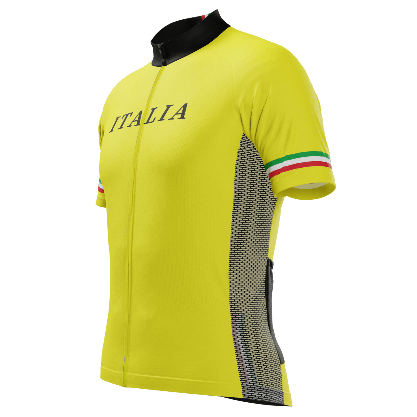 Men's High Viz Italia Short Sleeve Cycling Jersey