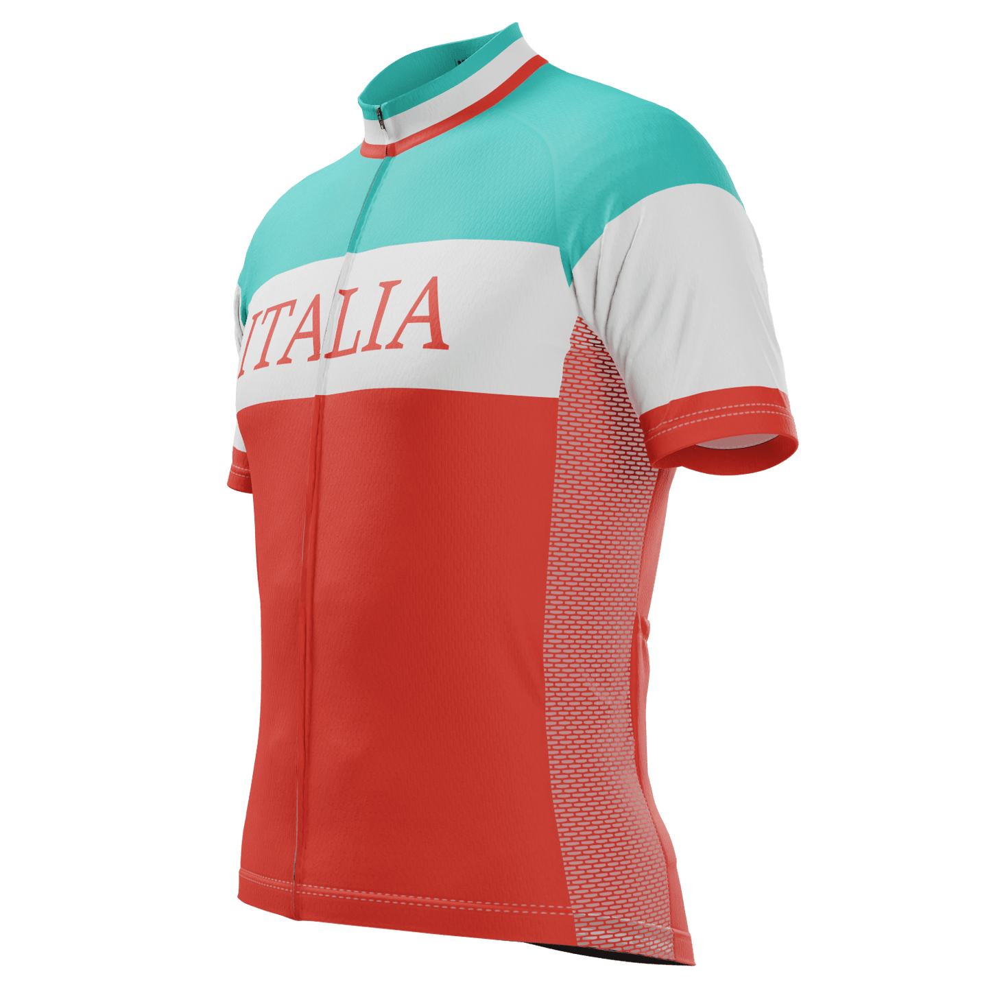 Men's Italia Flag Pro Short Sleeve Cycling Jersey