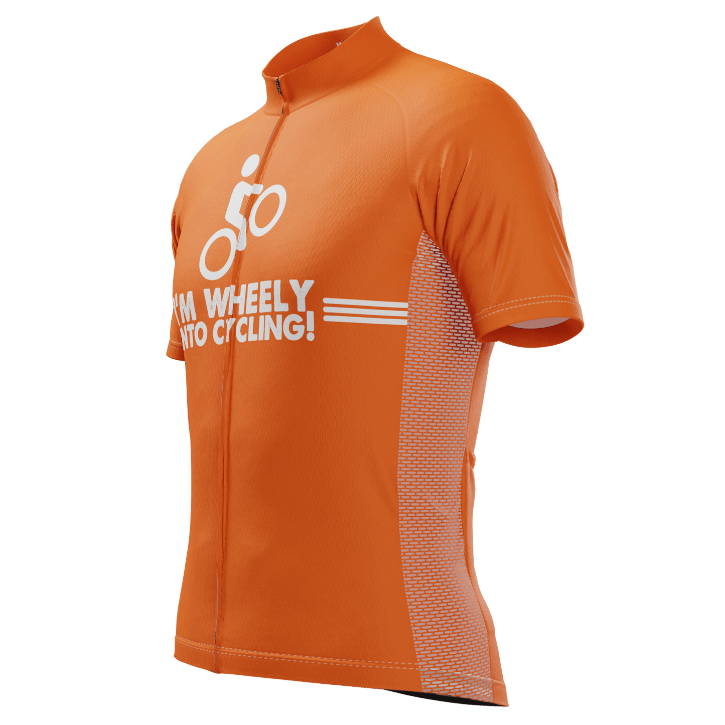 Men's I'm Wheely Into Cycling! Short Sleeve Cycling Jersey