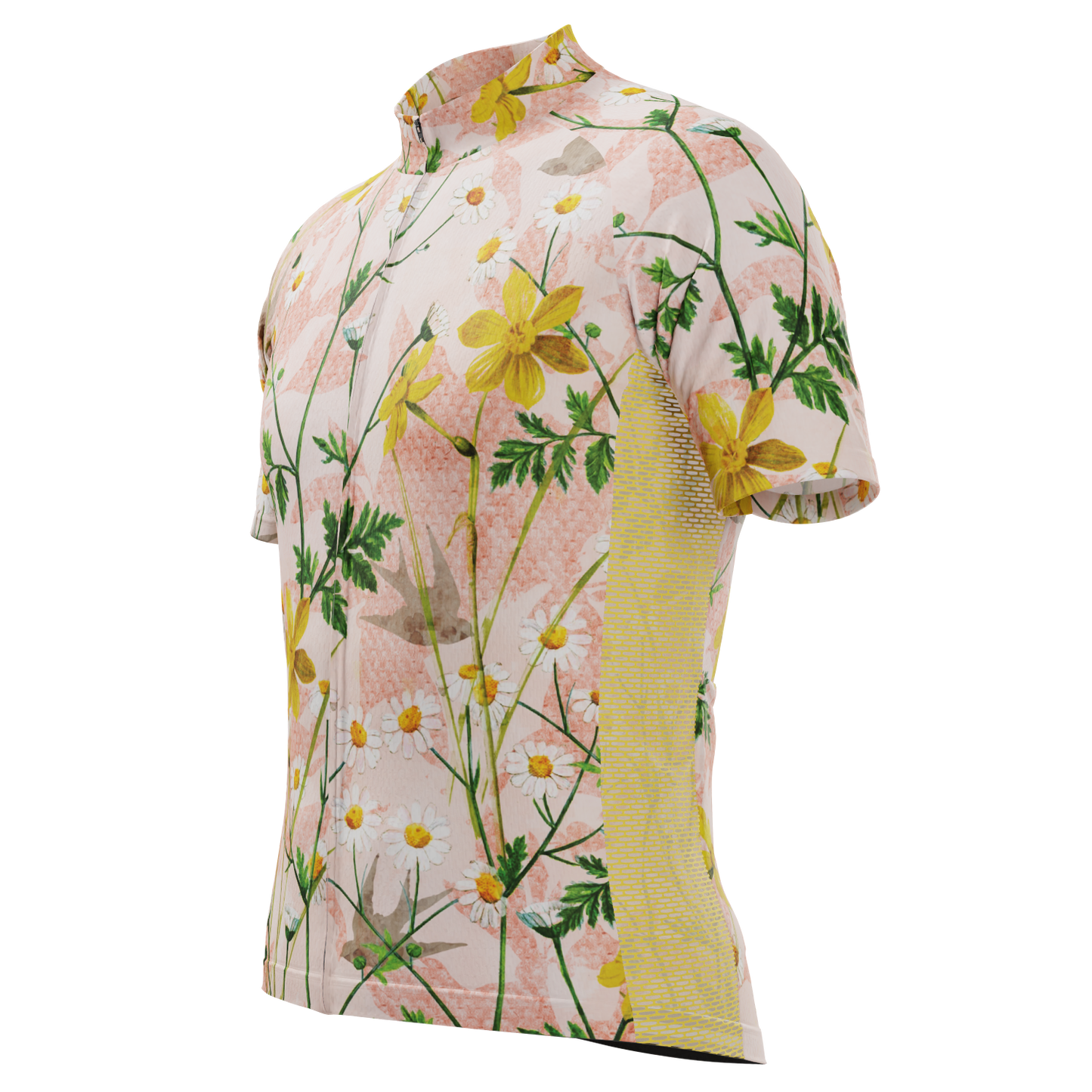 Men's Daisies Short Sleeve Cycling Jersey