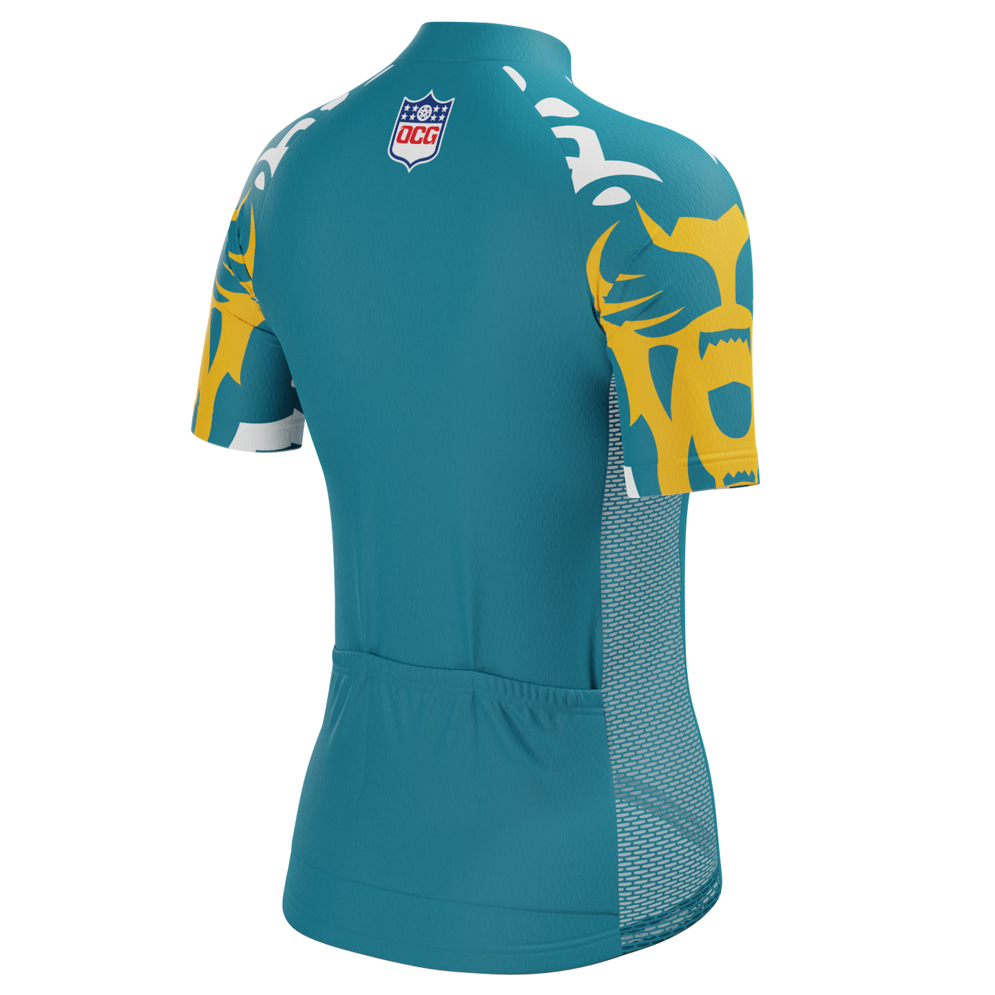 Women's Jacksonville Football Short Sleeve Cycling Jersey
